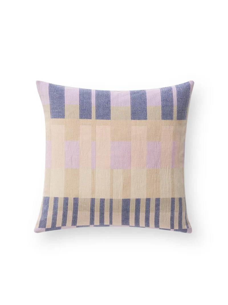 benuta kussenhoes Nico - veelkleurig/purper - 45x45 cm