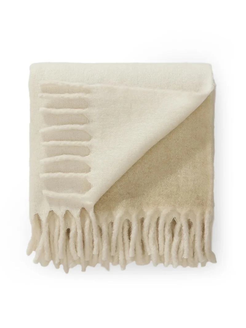 benuta deken Lara - beige - 130x170 cm