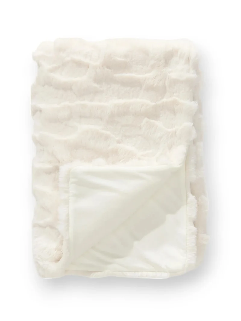 benuta deken Immy - crème - 120x160 cm