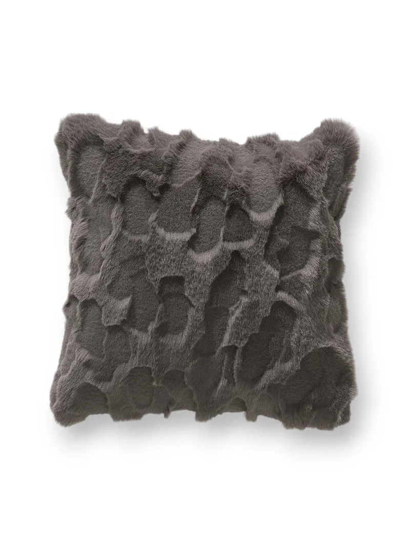 benuta kussenhoes Immy - antraciet - 45x45 cm
