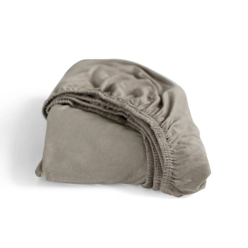 Cinderella - Hoeslaken Jersey - 90x200 cm - Taupe