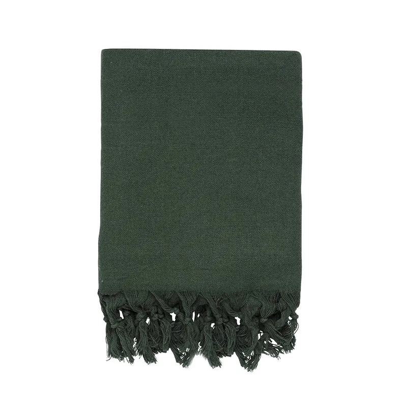 Originalhome Multifunctioneel kleed Donker Groen - 210x100 cm