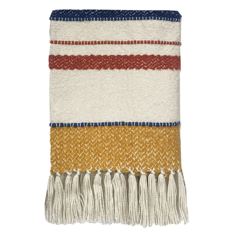 Malagoon plaid Miracle - Multicolor bouclé - 125x150cm