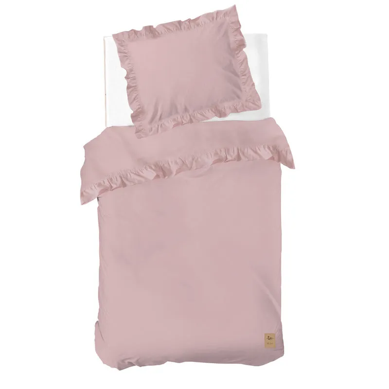 Dindi Home - Dekbedovertrek Candy Clouds - 140x220 cm - Roze