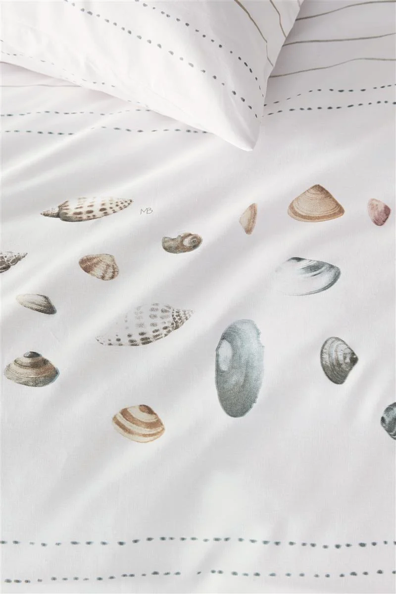 Marjolein Bastin dekbedovertrek Beach - 240x200/220 cm - naturel