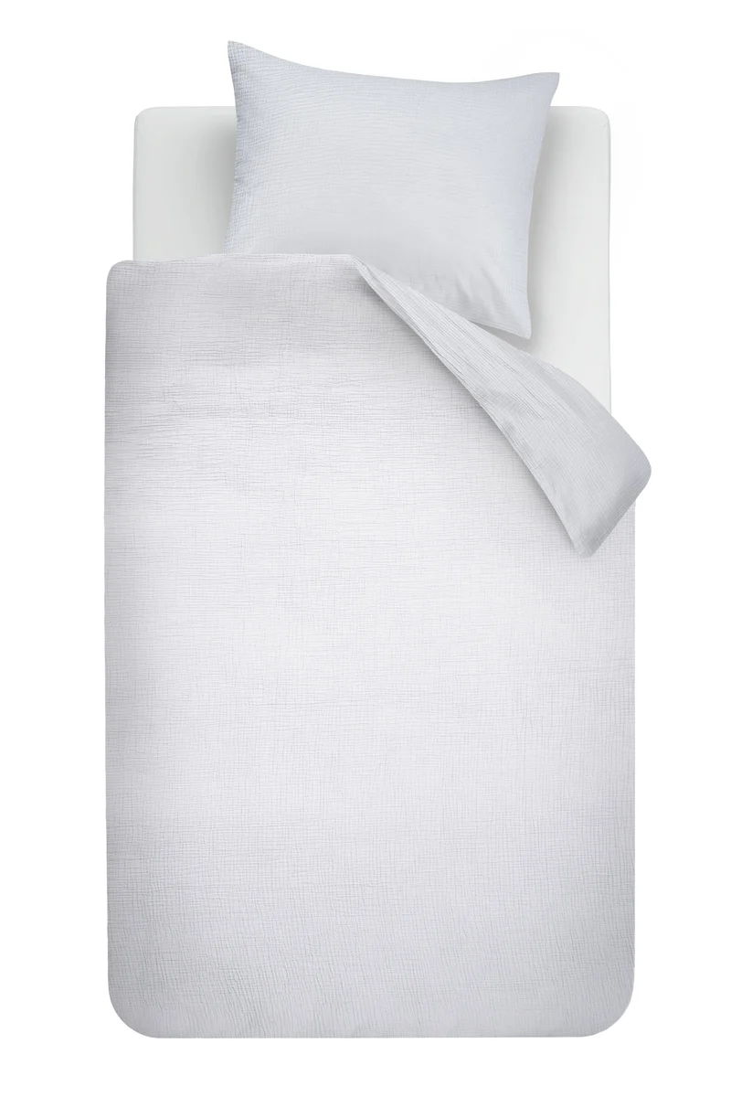 Beddinghouse Dekbedovertrek Mist - 140 x 200/220 cm - Wit