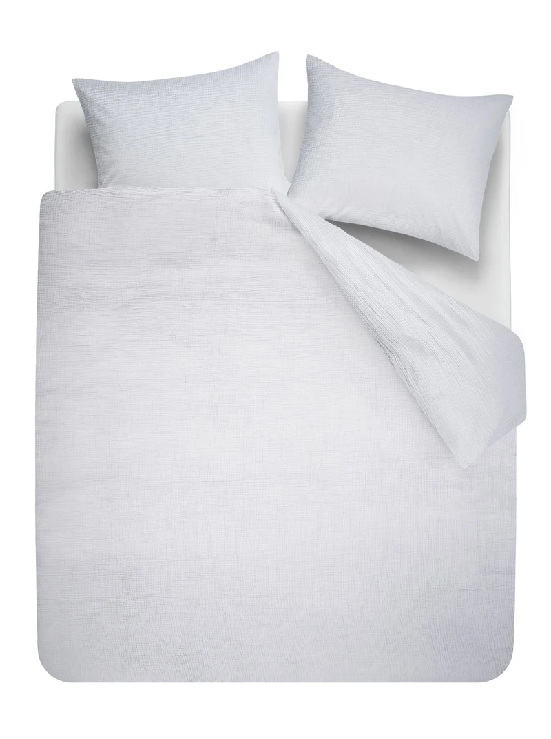 Beddinghouse Dekbedovertrek Mist - 200 x 200/220 cm - Wit