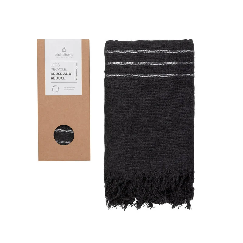 Originalhome Multifunctioneel kleed Donker Grijs - 175x85 cm