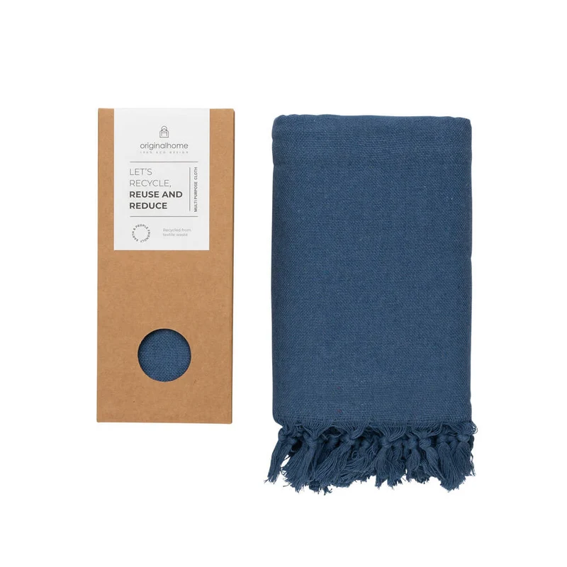 Originalhome Multifunctioneel kleed Blauw - 175x85 cm
