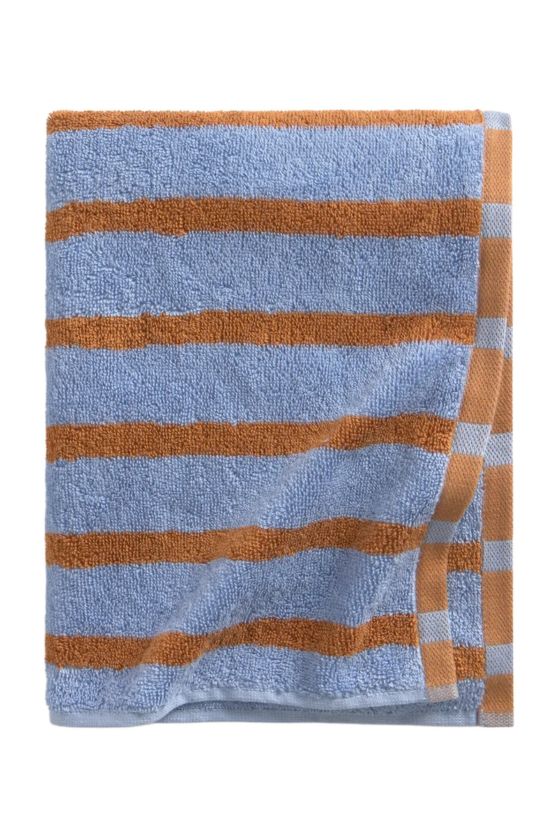 Calma House Handdoek Saturno - Blauw - 30x50