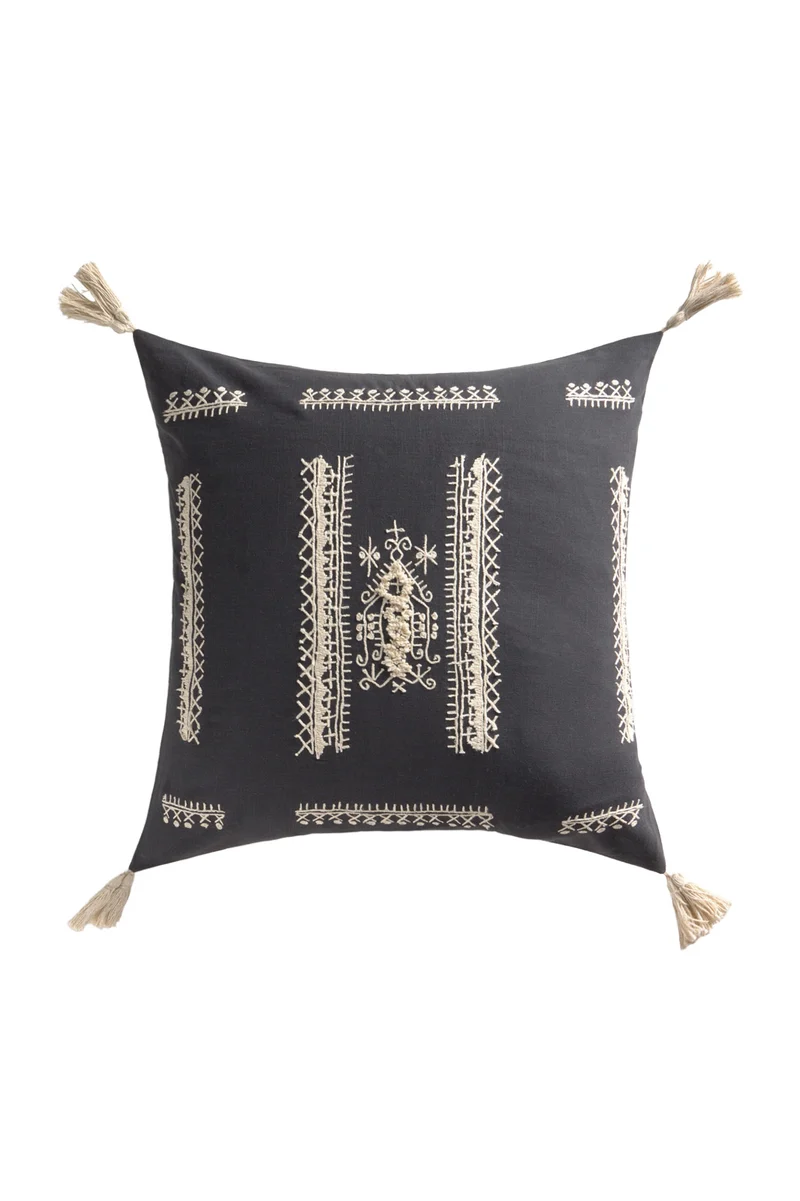 Calma House Kussenhoes Traste - Donkergrijs - 60x60