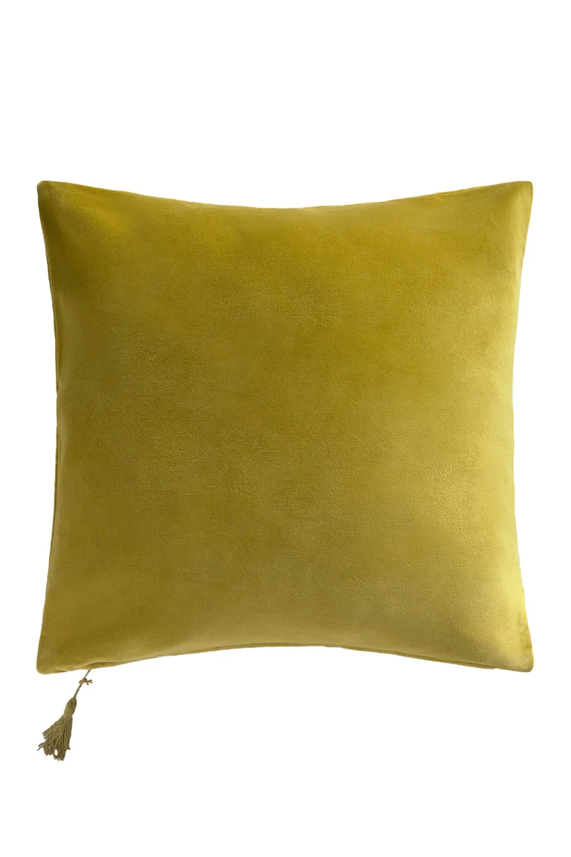 Calma House Kussenhoes Velour - Groen - 45x45