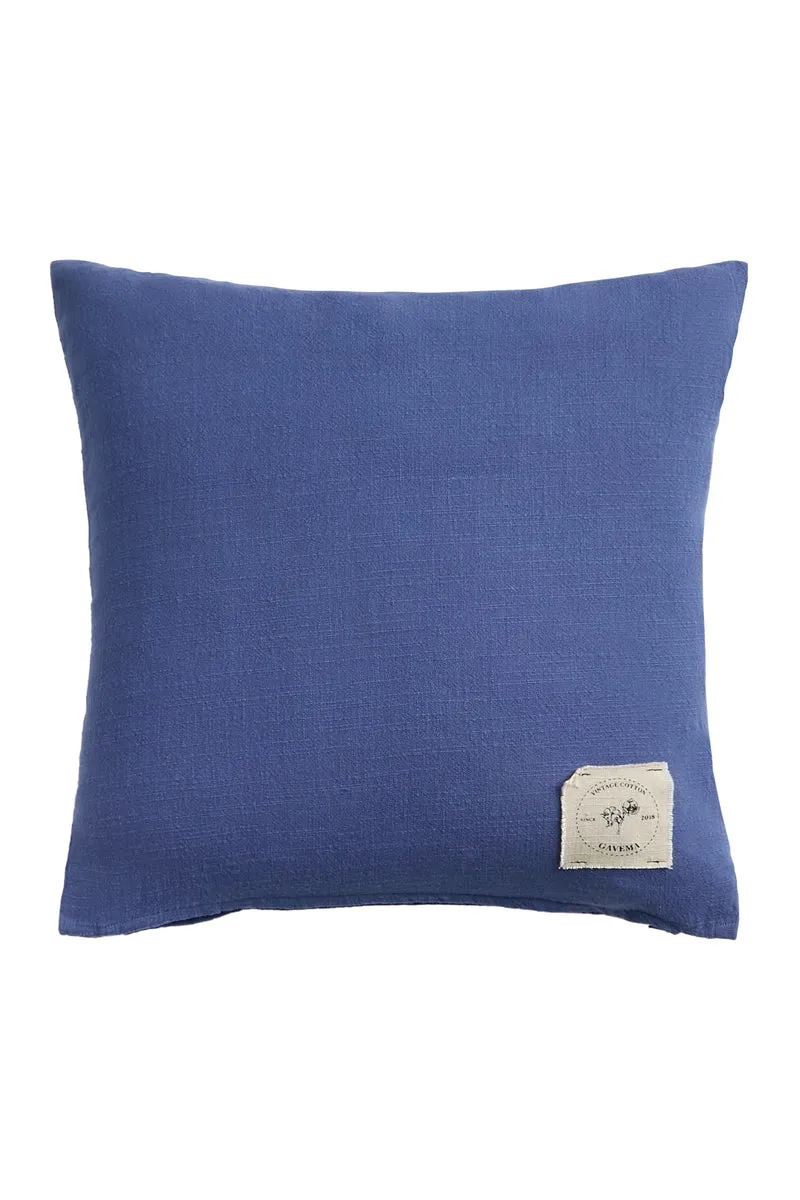 Calma House Kussenhoes Gavema2 - Donkerblauw - 45x45
