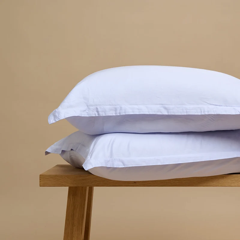 Coco & Cici - TENCEL Twill Kussensloop Lavendel Blauw - 1 kussensloop 50x60
