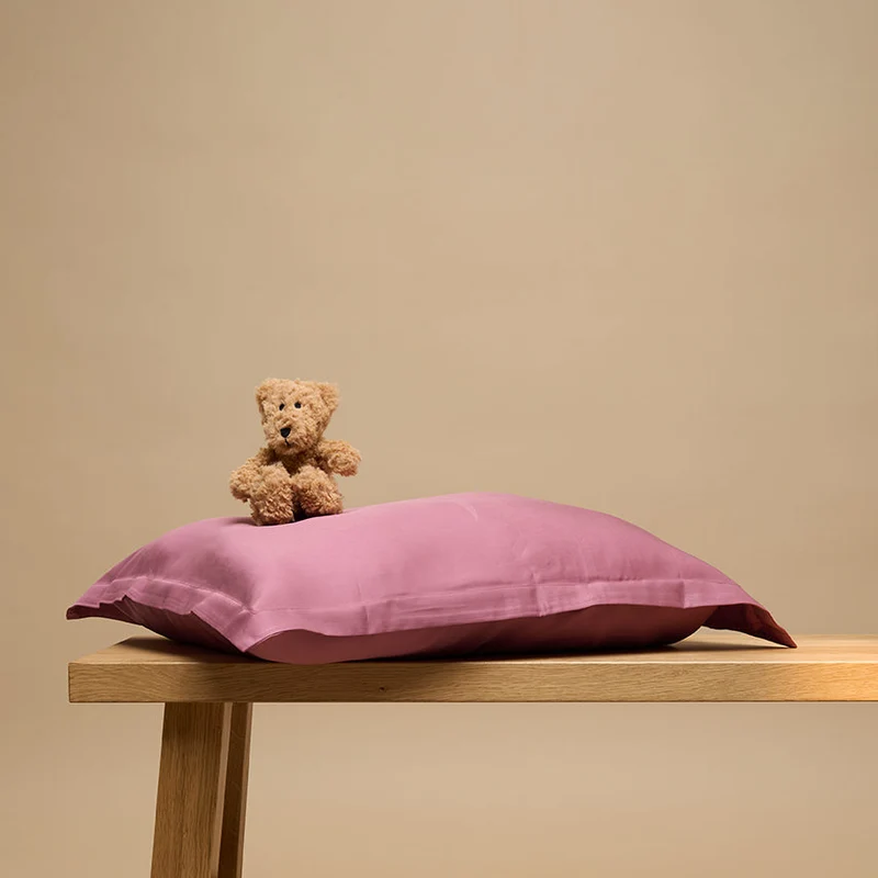Coco & Cici - Kids - TENCEL Twill Kussensloop Dusty Rose - 50 x 60