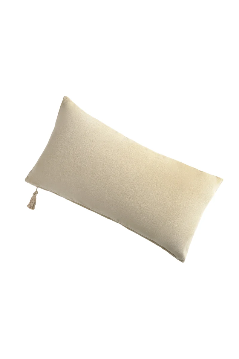 Calma House Kussenhoes Velour - Ecru - 30x60
