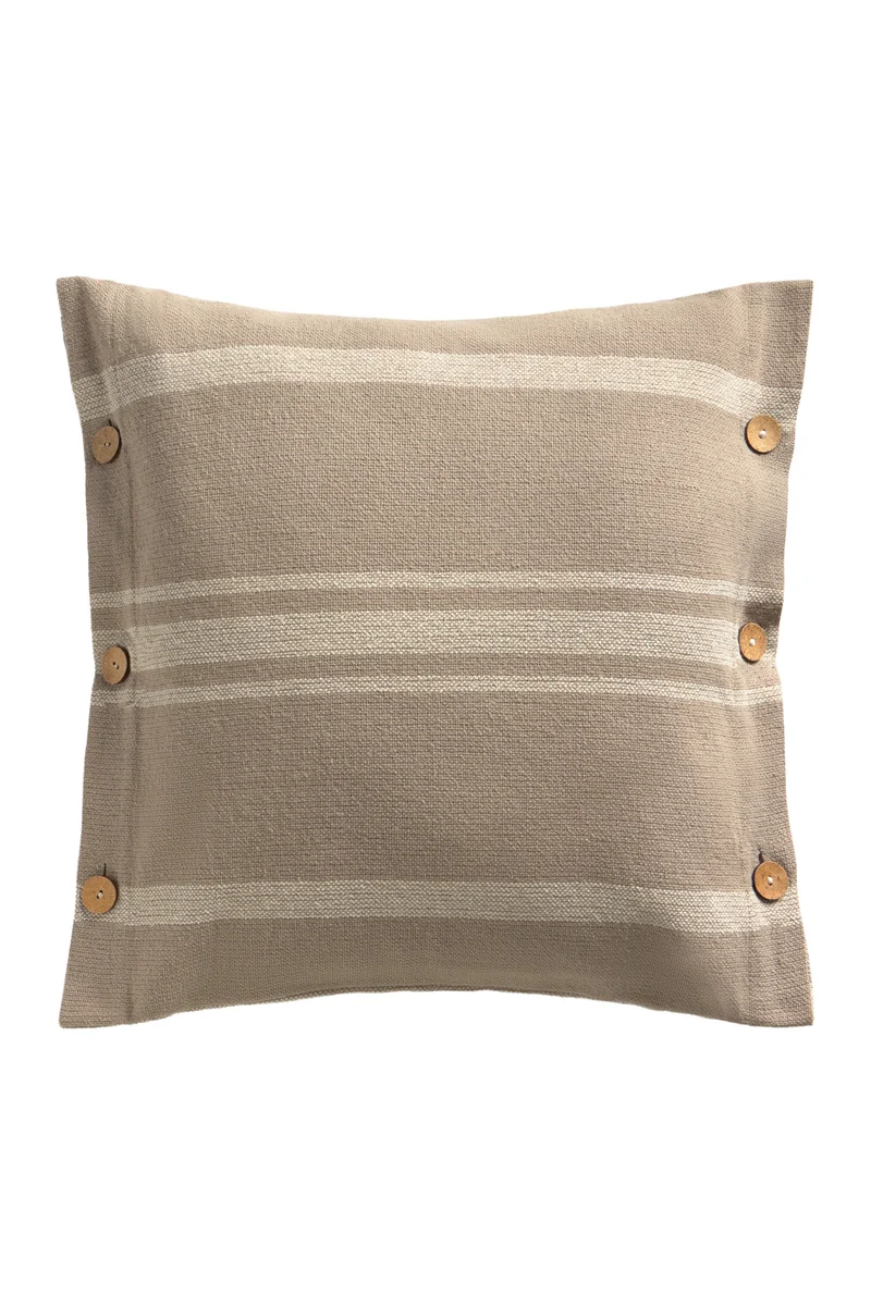 Calma House Kussenhoes Sorento - Steenkleur - 45x45