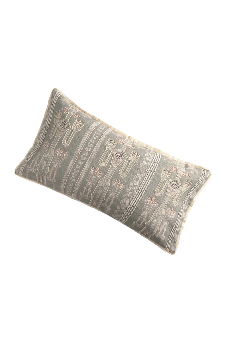 Calma House Kussenhoes Mursi - Grijs - 30x60