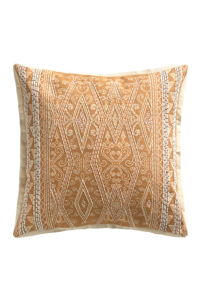 Calma House Kussenhoes Mursi - Mosterd - 45x45