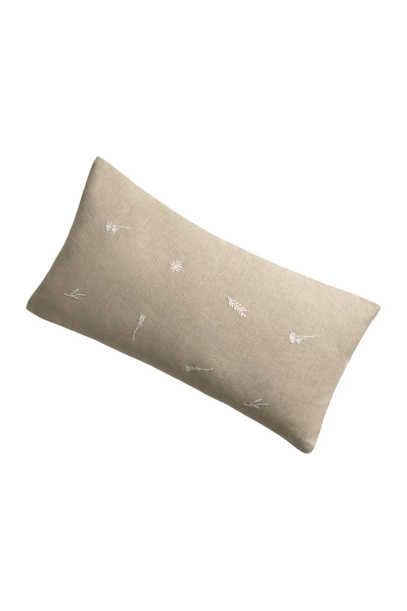 Calma House Kussenhoes Spring - Steenkleur - 30x60