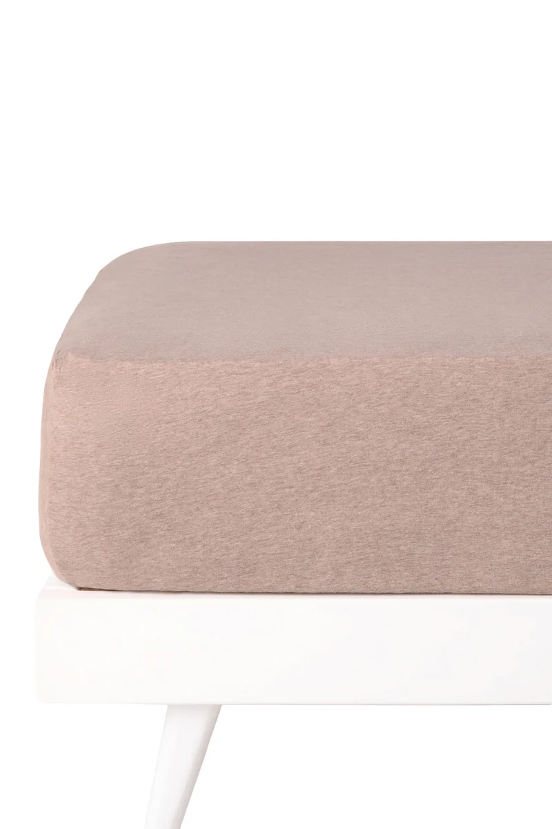 Calma House Hoeslaken Jersey - Beige - 90x190/200