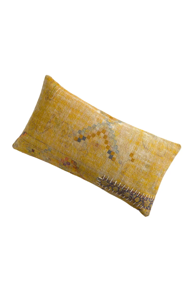 Calma House Kussenhoes Dinka - Mosterd - 30x60