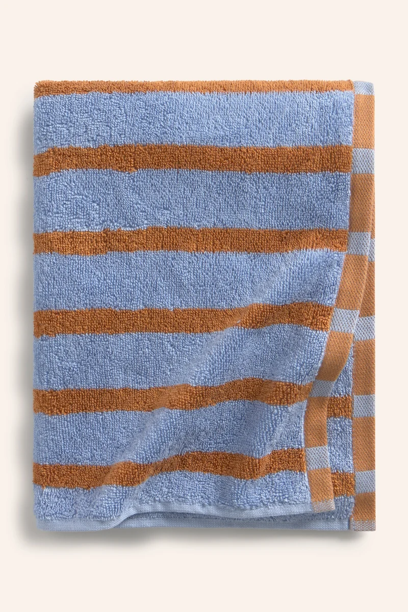 Calma House Handdoek Saturno - Blauw - 50x90