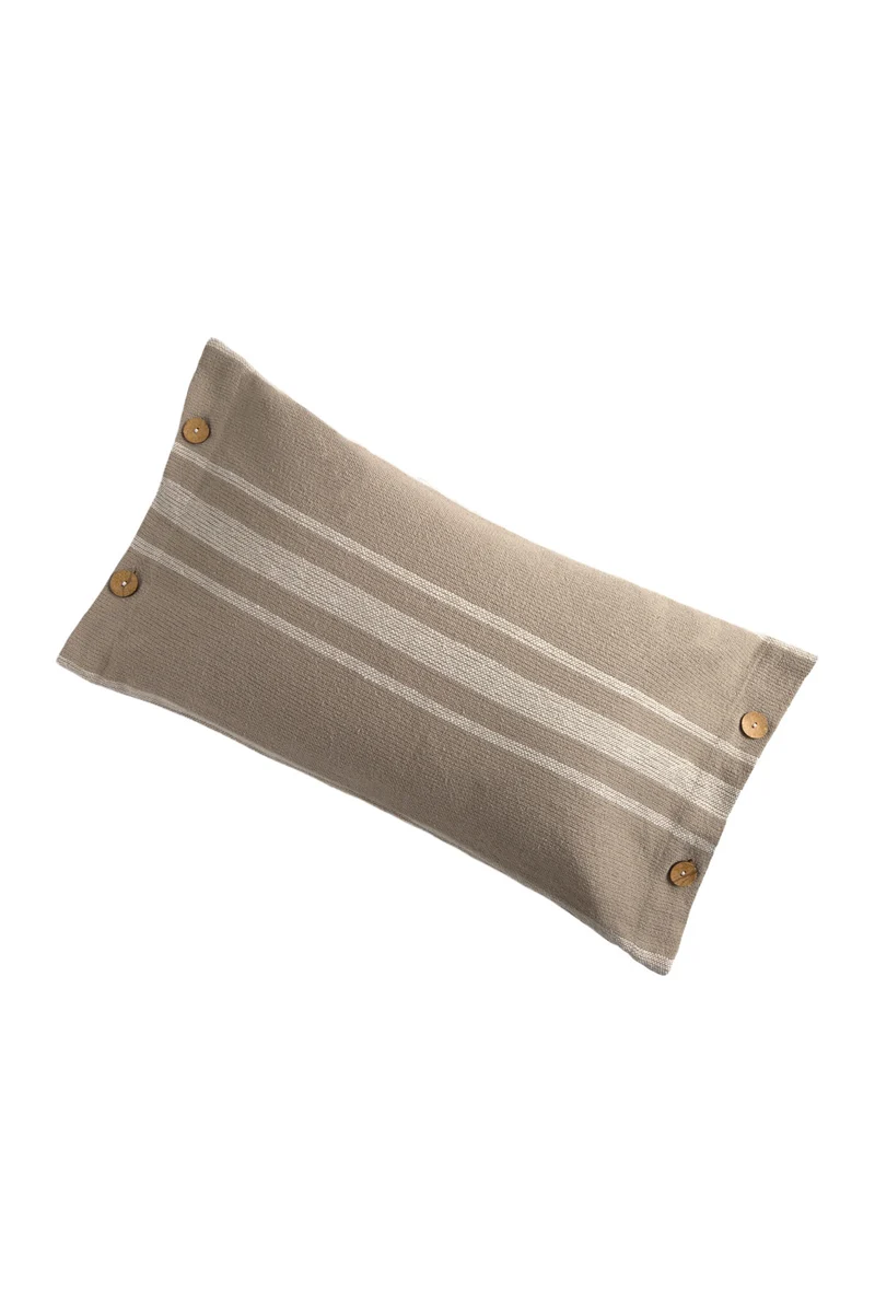 Calma House Kussenhoes Sorento - Steenkleur - 30x60