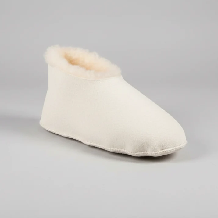 Kapcie domowe z owczej skóry – prawdziwe skórzane buty Barefoot dla mężczyzn i kobiet