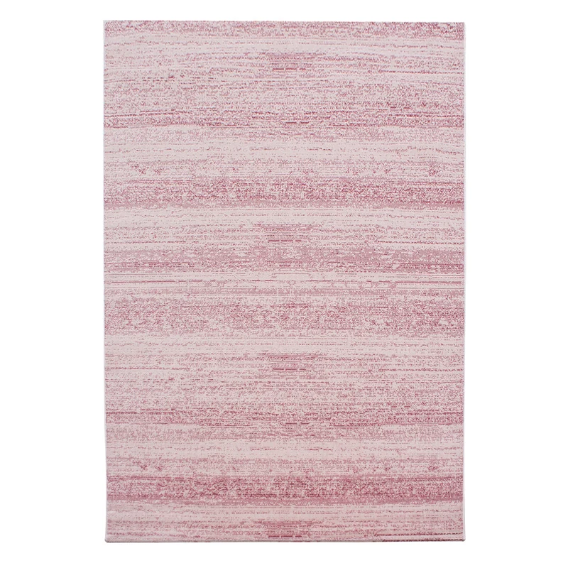 Plus Vloerkleed – Roze – Laagpolig & Gemêleerd Uni Design