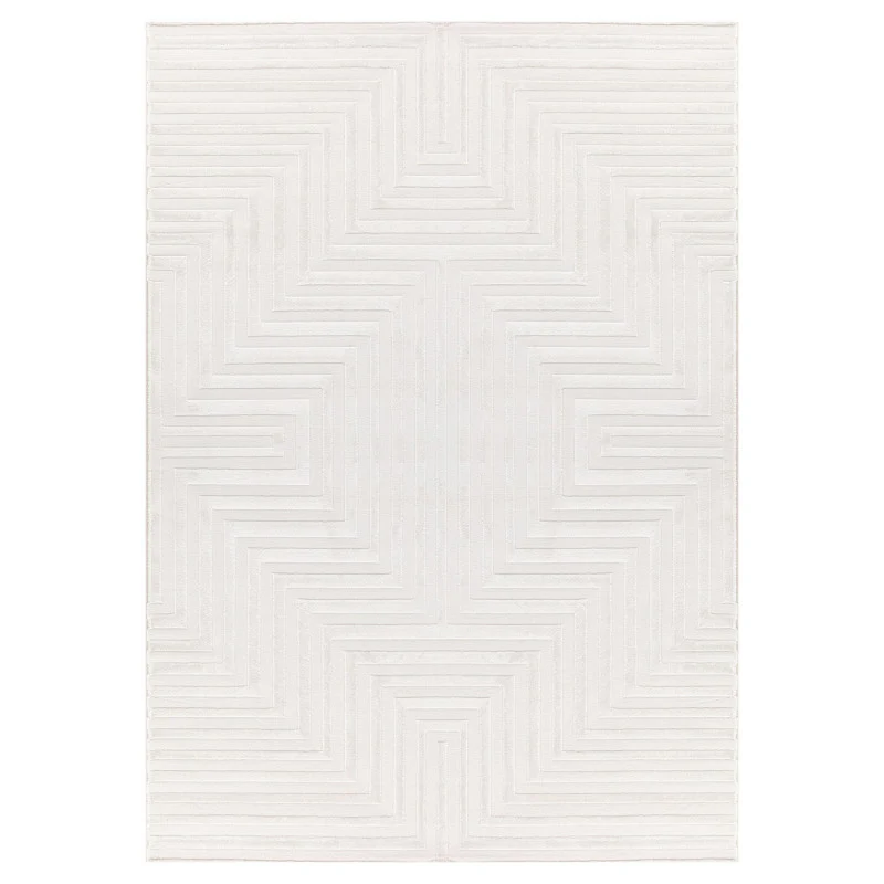 Sahara Vloerkleed – Crème – Abstract Geometrisch Vloerkleed
